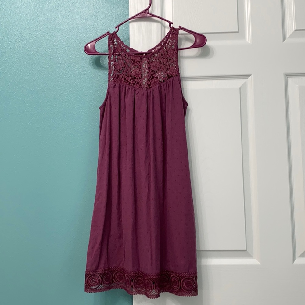 Dark Purple Dress